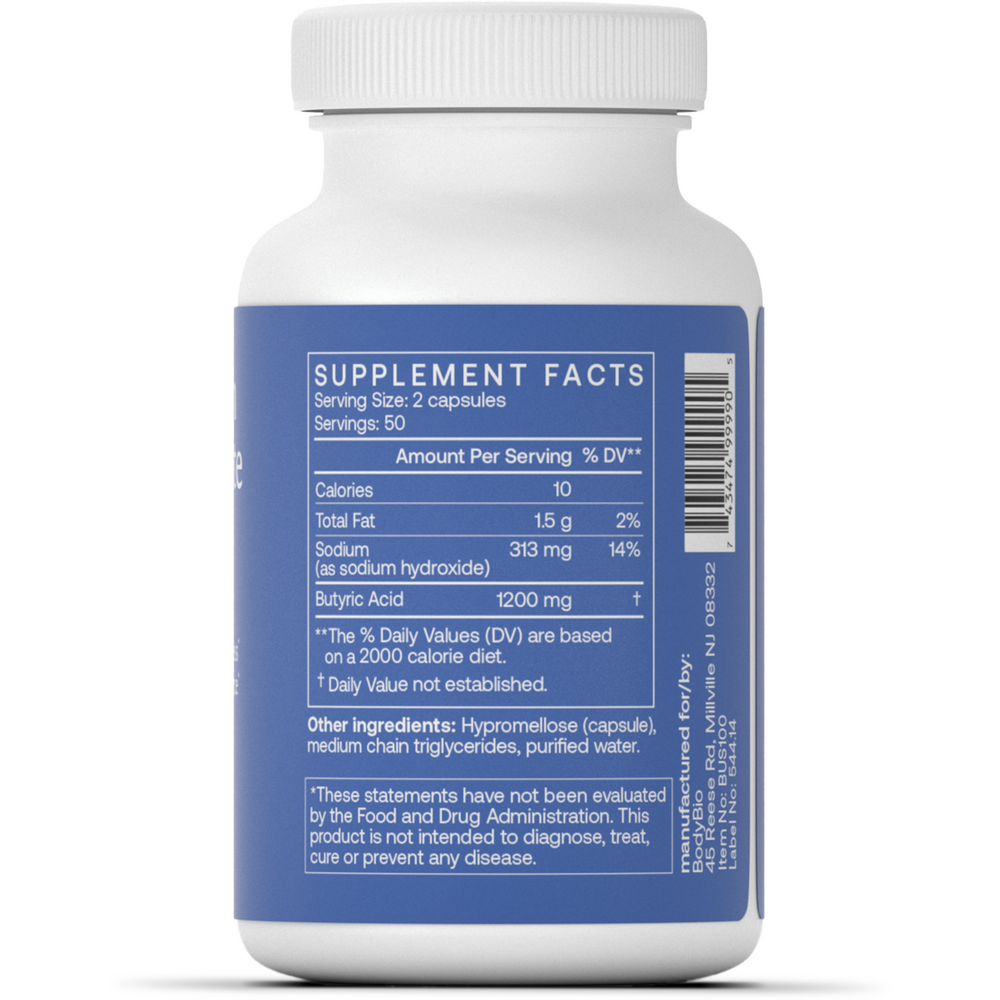 Sodium Butyrate Postbiotic