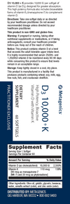 D3 10,000 + K